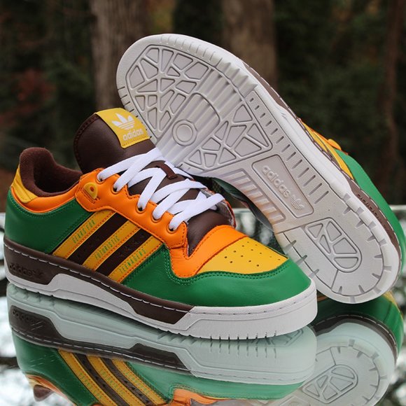 Adidas Rivalry Low Human Made Men's Size 10 - Picture 6 of 12